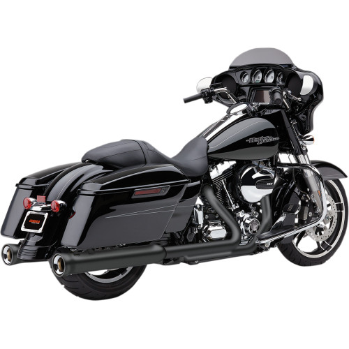 Cobra Neighbor Hater Mufflers For '95-'16 Bagger - Black 6107Rb