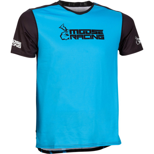 Moose Racing Mtb Short-Sleeve Jersey - Blue - Medium 5020-0205