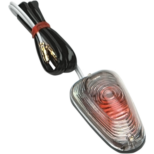 Mini Triangle Flush Mount Marker Lights - Clear 25-8341