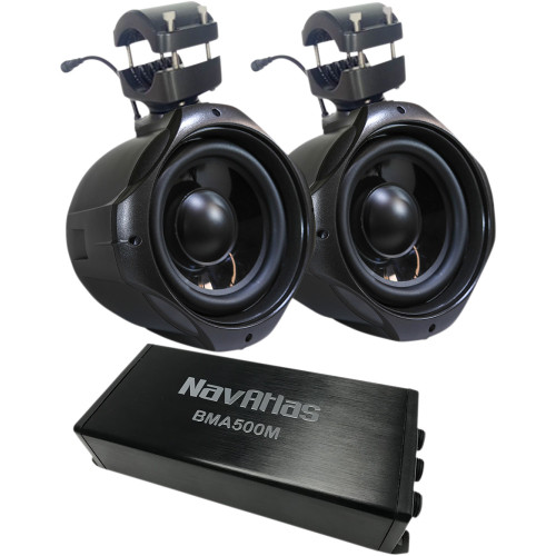 Navatlas 8" Subwoofer/Amplifier Nt308Bpk