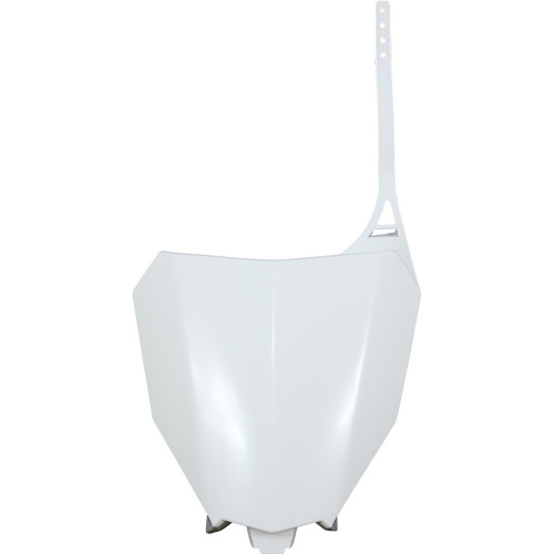 Acerbis Front Number Plate - White 2630680002