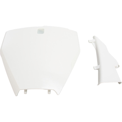 Acerbis Front Number Plate - White 2462580002