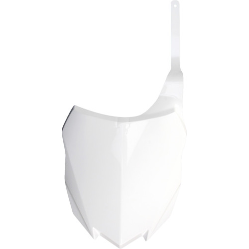 Acerbis Front Number Plate - White 2314150002