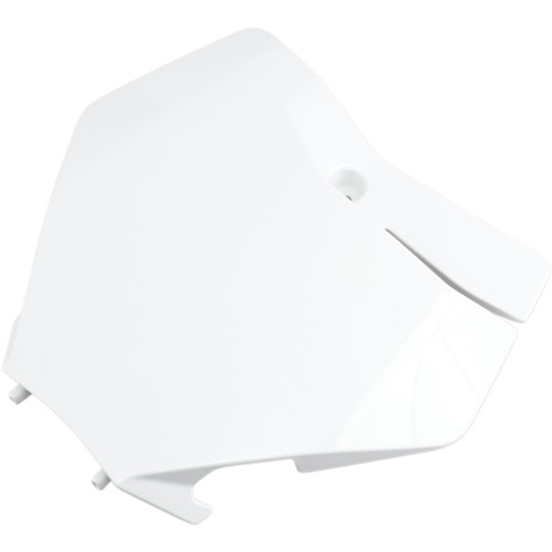 Acerbis Front Number Plate - White 2736270002