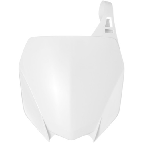 Acerbis Front Number Plate - White 2685860002