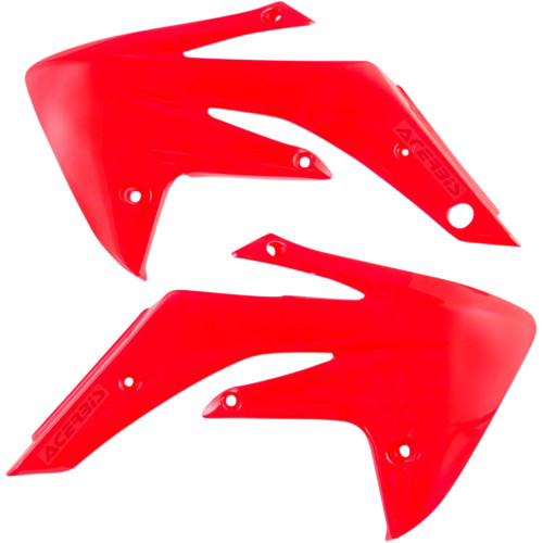 Acerbis Radiator Shrouds - Red 2084570227 Acerbis Radiator Shrouds - Red 2084570227
