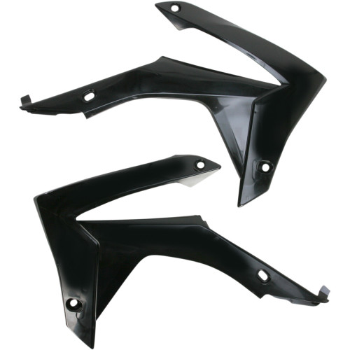 Acerbis Radiator Shrouds - Black 2314370001
