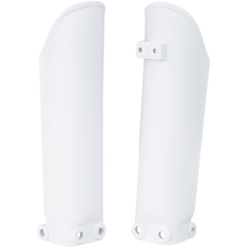 Acerbis Lower Fork Covers For Inverted Forks - White 2732026811