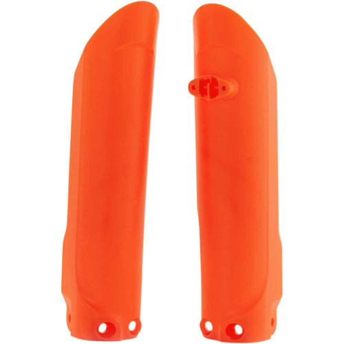 ACERBIS 2686005226 Acerbis Lower Fork Covers For Inverted Forks - Orange 2686005226