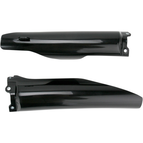 Acerbis Fork Covers - Lower - Black 2115000001