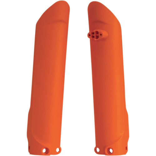 ACERBIS 2401260237 Acerbis Lower Fork Covers For Inverted Forks - Orange 2401260237