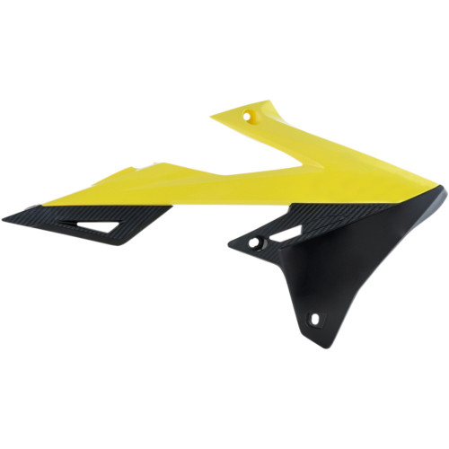 Acerbis Radiator Shrouds - Yellow/Black 2686491017