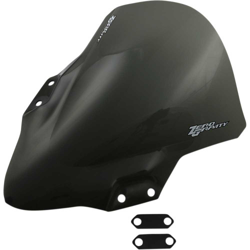 ZERO GRAVITY 2428302 Zero Gravity Corsa Windscreen - Smoke - Ninja 400 24-283-02