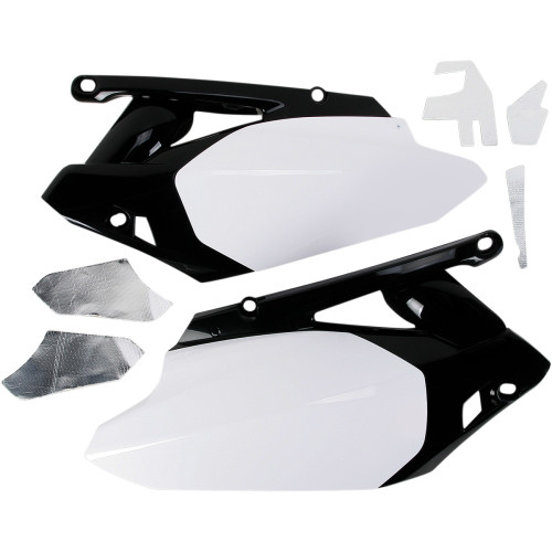 Acerbis Side Panels - White/Black 2171811035 Acerbis Side Panels - White/Black 2171811035
