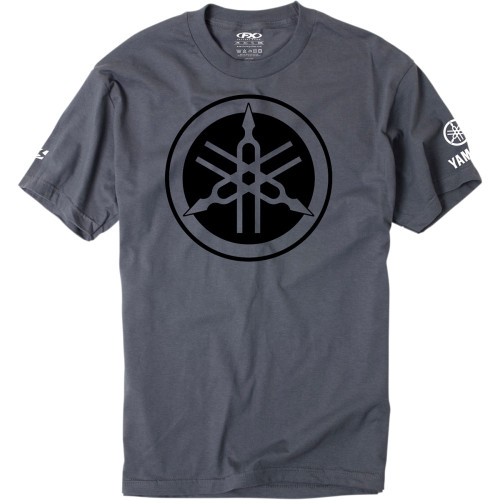 Factory Effex Yamaha Tuning Fork T-Shirt - Charcoal Gray - Xl 16-88294