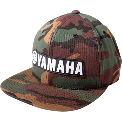 FACTORY EFFEX 2486202 Factory Effex Yamaha Bold Snapback Hat - Camouflage 24-86202