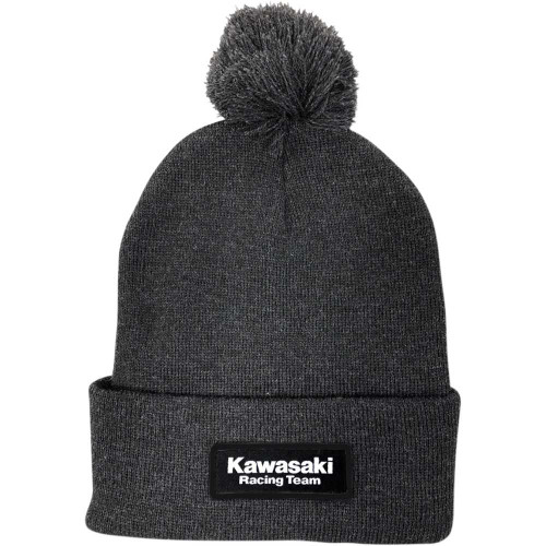 FACTORY EFFEX 2386102 Factory Effex Kawasaki Pom Beanie - Charcoal 23-86102