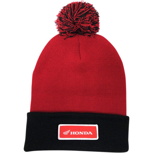 Factory Effex Honda Pom Beanie - Red/Black 23-86302
