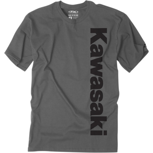 Factory Effex Kawasaki Vertical T-Shirt - Charcoal Gray - 2Xl 24-87108