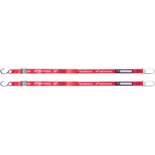 FACTORY EFFEX 2245380 Factory Effex Tie-Downs - Red - Honda 22-45380