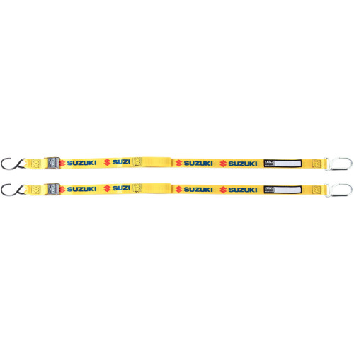 Factory Effex Tie-Downs - Yellow - Suzuki 22-45480
