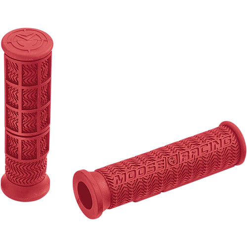MOOSE RACING B01MAR Moose Racing Grips - Stealth - Atv - Red B01Mar
