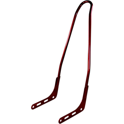 MOTHERWELL 156T18RED Motherwell One-Piece Sissy Bar - Red 156T-18-Red