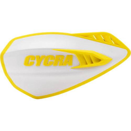 Cycra Handguards - Cyclone - White/Yellow 1Cyc-0056-234 Cycra Handguards - Cyclone - White/Yellow 1Cyc-0056-234