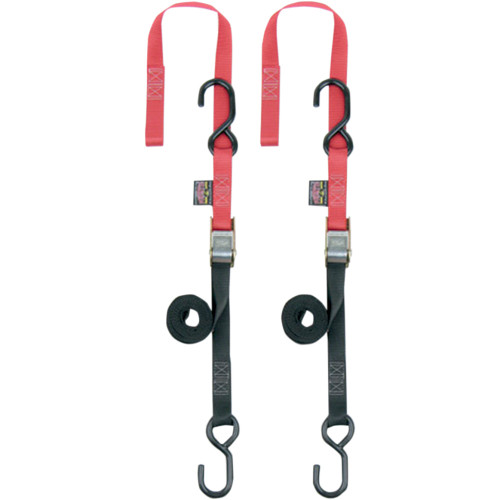 Powertye Mfg. Soft-Tye Tie-Downs - 1" X 5-1/2' - Red 23621