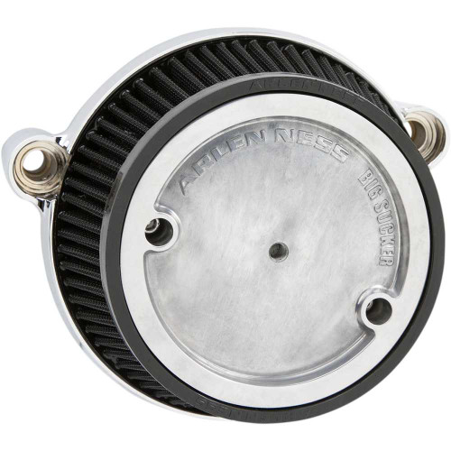 ARLEN NESS 18317 Arlen Ness Big Sucker Stage 1 Air Cleaner Kit - Chrome 18-317