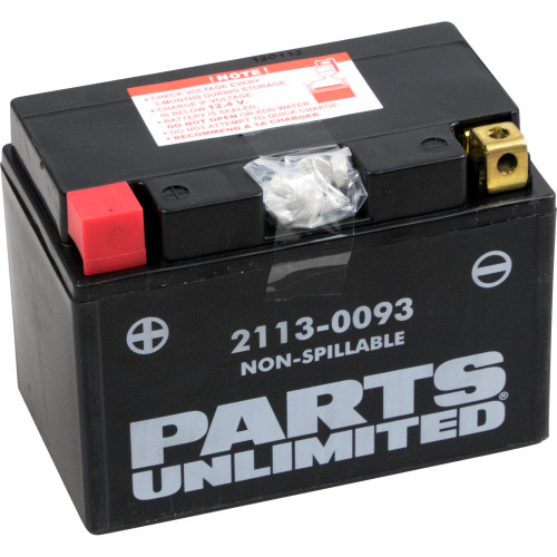 Parts Unlimited Agm Battery - Ytz14S Parts Unlimited Agm Battery - Ytz14S