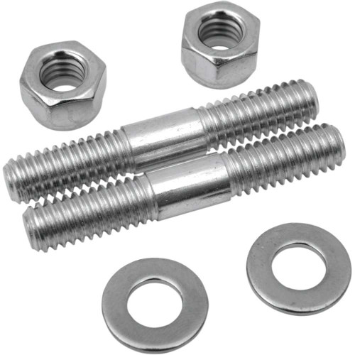 COLONY 88266 Colony Fork Slider Bottom Cap Studs With Nut - 35 Mm - Showa Forks 8826-6