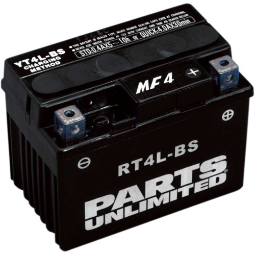 PARTS UNLIMITED RT4L-BS Parts Unlimited Agm Battery - Rtx4Lbs .18 L