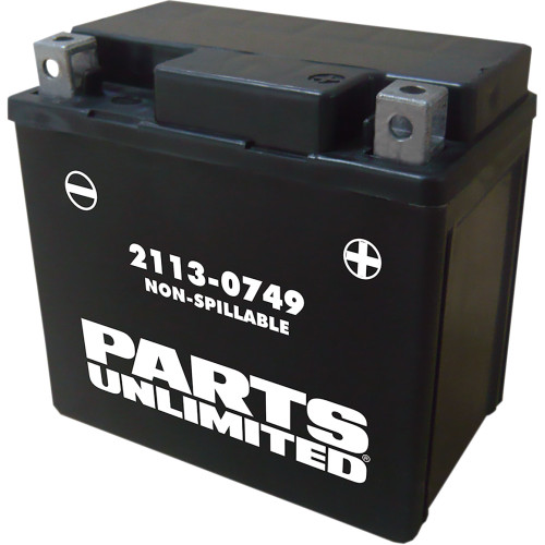 Parts Unlimited Agm Battery - Ytx5L Parts Unlimited Agm Battery - Ytx5L