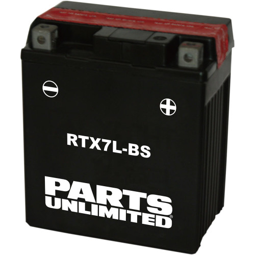 Parts Unlimited Agm Battery - Rtx7L-Bs .33 L