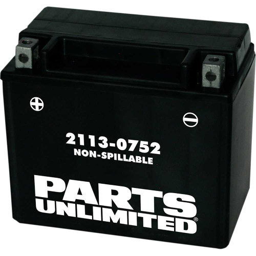 PARTS UNLIMITED 2113-0752 Parts Unlimited Agm Battery - Ytx12