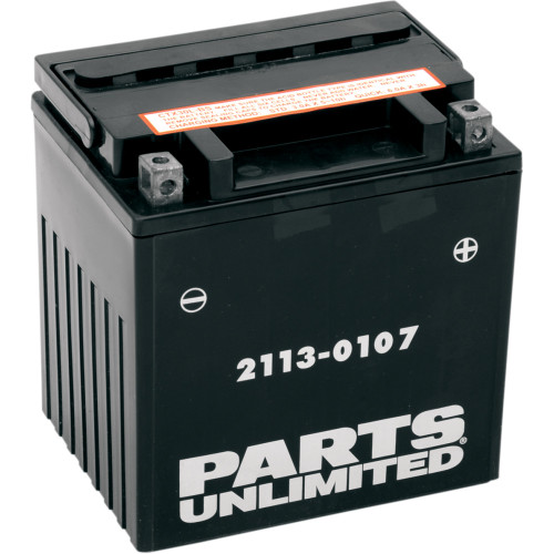 Parts Unlimited Agm Battery - Yix30L-Bs Parts Unlimited Agm Battery - Yix30L-Bs