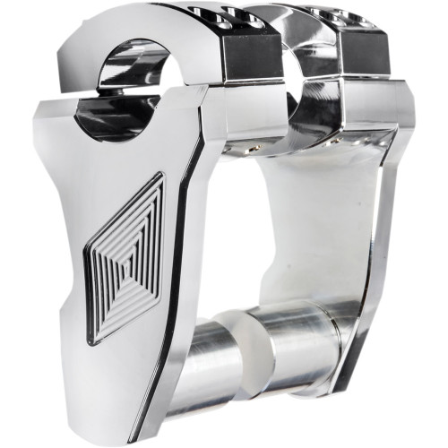 Rox Speed Fx Risers - Pivot - 3" - Chrome 4R-P3Rx-02