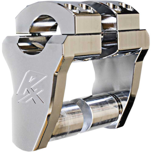 ROX SPEED FX 4RP2RX02 Rox Speed Fx Risers - Pivot - 2" - Chrome 4R-P2Rx-02