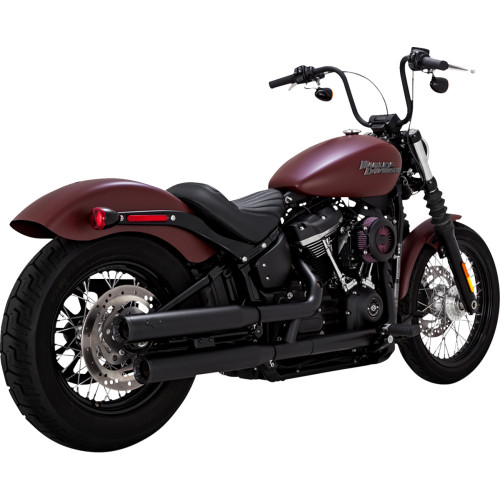 Vance & Hines Eliminator 300 Slip-On Mufflers - Black 46312
