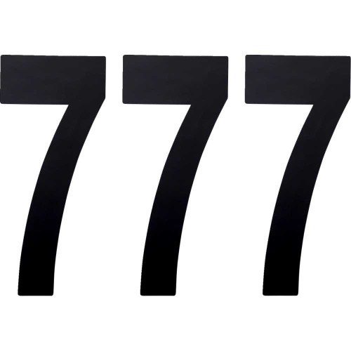 FACTORY EFFEX 024477 Factory Effex Fx Number 7 - Black - 8" 02-4477