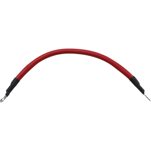 Moose Racing Battery Cable - 6" - Red 680-6706