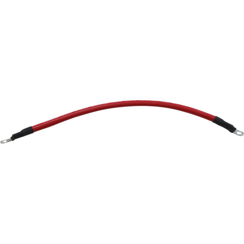 MOOSE RACING 6806722 Moose Racing Battery Cable - 12" - Red 680-6722