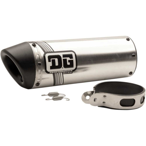 DG PERFORMANCE 0719000 Dg Performance Universal Slip-On Exhaust - V2 071-9000