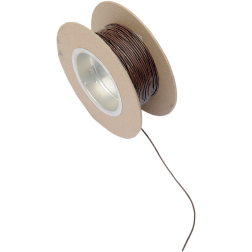 Namz 100' Wire Spool - 18 Gauge - Brown/Black Nwr-10-100