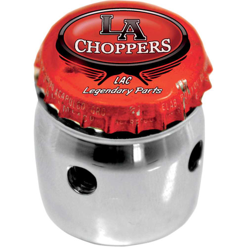 LA CHOPPERS LA760801 La Choppers Choke Knob - Bottle Cap La-7608-01