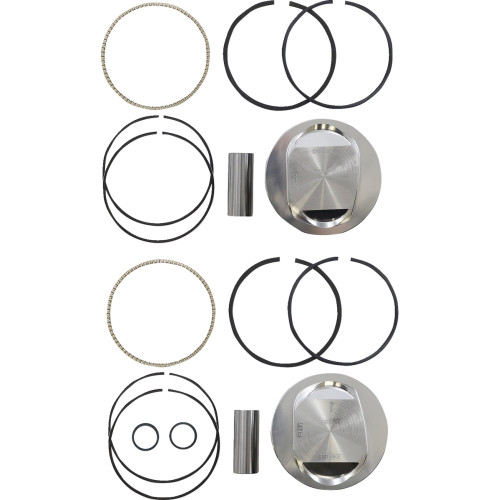 Kb Performance Forged Piston Kit - Twin Cam Kb661C.010