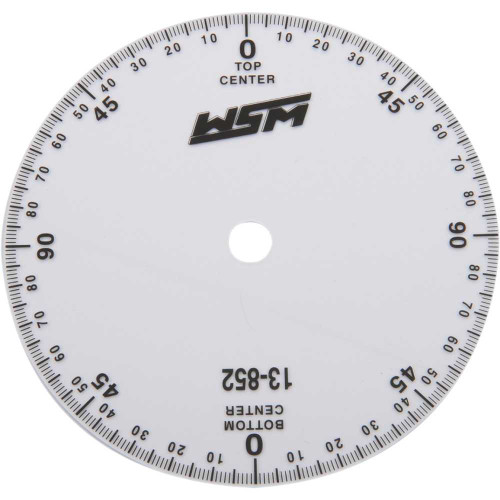 WSM 13852 Wsm Degree Wheel 13-852