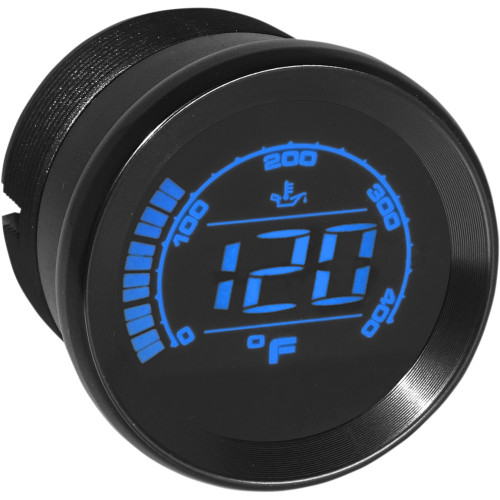 Koso North America Hd-02 Oil Temperature Gauge - Black - 2" Ba050510