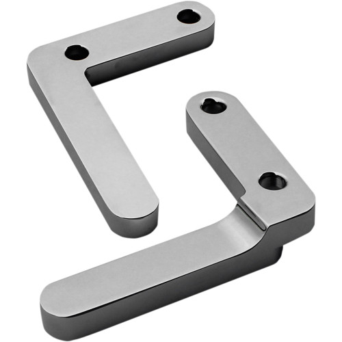 Klock Werks Front Fender Mounting Blocks - Satin Kwfs-02-0410-C Klock Werks Front Fender Mounting Blocks - Satin Kwfs-02-0410-C
